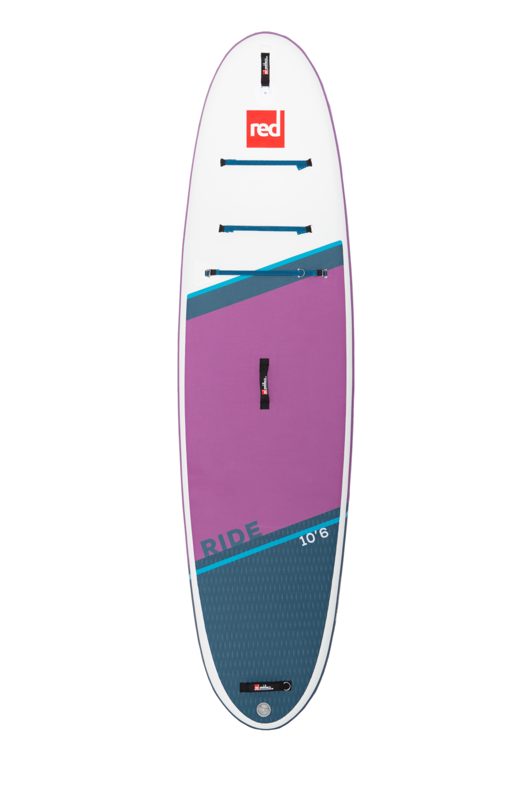 Red Paddle Co RIDE Lila 10'6 SUP Board mit Zubehör